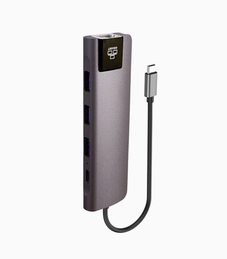 هاب ۵ پورت Type C کی نت K-MFCMS205 | JCHK-14407