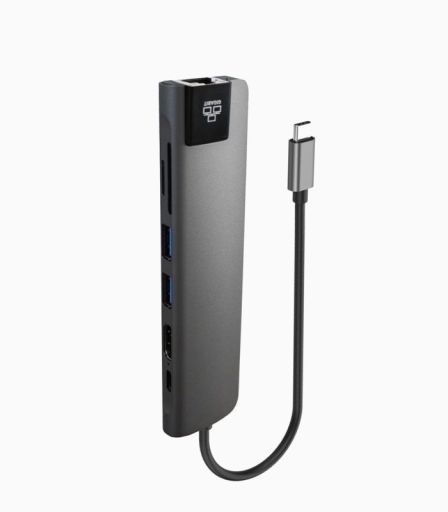 هاب ۷ پورت Type C کی نت K-MFCMS707 | JCHK-14410