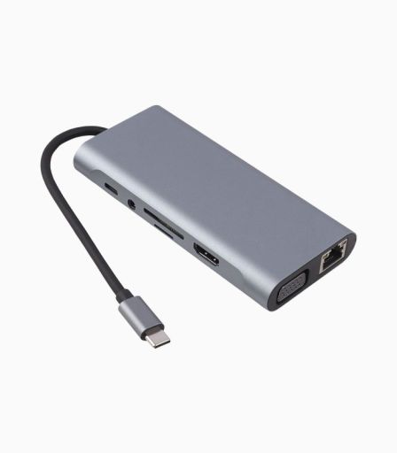 هاب 11 پورت Type C کی نت K-MFCMS1011 | JCHK-14416