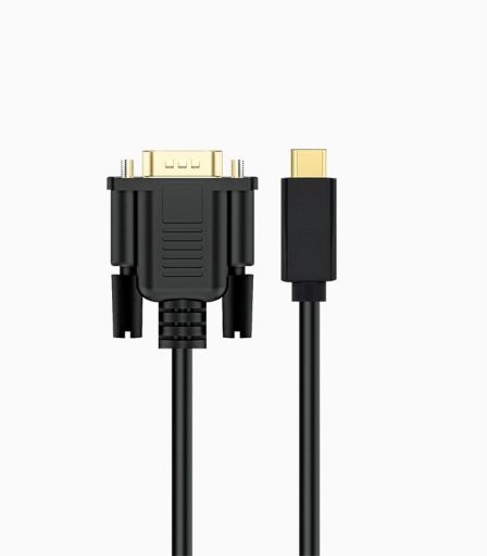 مبدل Type C به VGA کی نت ۱٫۸ متری K-CUCMVG18 | JCHK-14440