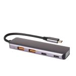 هاب 4 پورت Type-C و USB 3.0 کی نت K-HUCMHC321 | JCHK-14476
