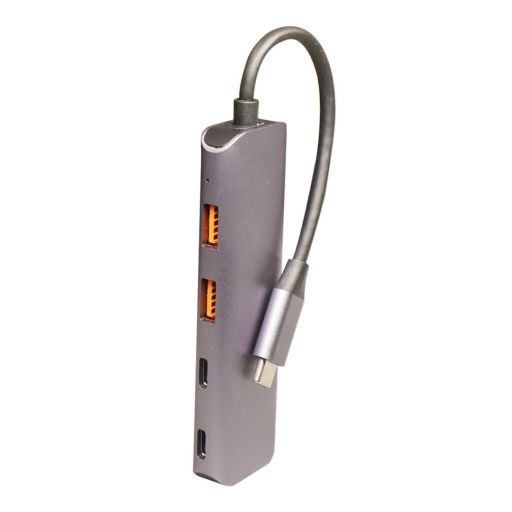 هاب 4 پورت Type-C و USB 3.0 کی نت K-HUCMHC321 | JCHK-14476
