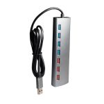هاب ۷ پورت USB 3.0 کی نت K-HUAMH117 | JCHK-14481