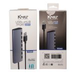 هاب ۷ پورت USB 3.0 کی نت K-HUAMH117 | JCHK-14481