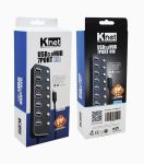 هاب ۷ پورت USB 3.0 کلید دار کی نت K-HUAMH107 | JCHK-14483