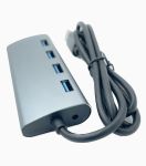 هاب ۴ پورت USB 3.0 کی نت K-HUAMH604 | JCHK-14485