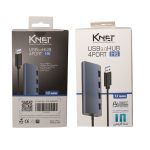 هاب ۴ پورت USB 3.0 کی نت K-HUAMH604 | JCHK-14485