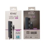 هاب ۴ پورت USB 2.0 کی نت K-HUAMH104 | JCHK-14488