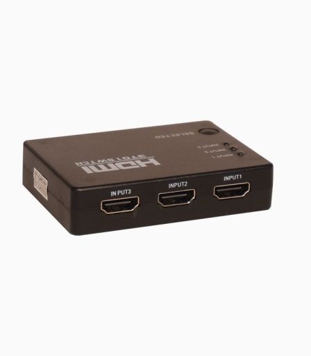 سوئیچ ۳ پورت HDMI وی نت V-SWHD1403 به همراه ریموت کنترل | JCHK-14517