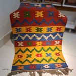 گلیم دستبافت پشمی | JCHK-14064