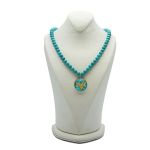 گردنبند روکش طلا آلتین هنر مدل ماه اردیبهشت | JCHK-14140