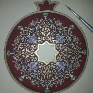 هنرهای نگارگری.تذهیب.تشعیر