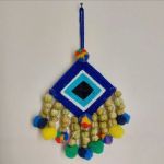 آویز دیوارکوب اسپند اسفند تزیینی سنتی دکوری چشم نظر | JCHK-14546