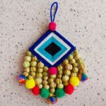 آویز دیوارکوب اسپند اسفند تزیینی سنتی دکوری چشم نظر | JCHK-14546