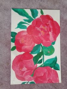 تابلو مدرن گل | JCHK-14557