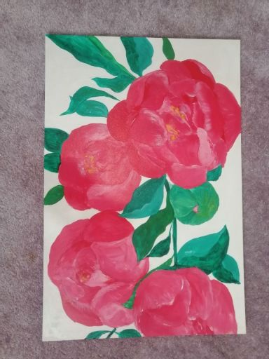 تابلو مدرن گل | JCHK-14557