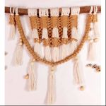 دیوارکوب مکرومه بافی | JCHK-3867