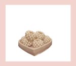 حلقه دستمال سفره مرواریدی | JCHK-14661