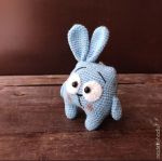 عروسک بافتنی خرگوش خنگ | JCHK-5596