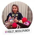 پانچ دوزی بنفشه