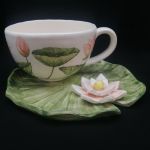 فنجان نعلبکی نیلوفر هیوا | JCHK-14720 فنجان نعلبکی نیلوفر هیوا | JCHK-14720