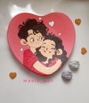 دیوارکوب قلبی عاشقانه  | JCHK-14787