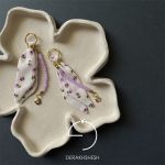 گوشواره های پارچه‌ای درخشش | JCHK-14879