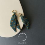 گوشواره پارچه‌ای درخشش | JCHK-15105