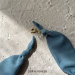 گردنبند پارچه‌ای درخشش | JCHK-15267