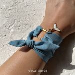 دستبند/پابند پارچه‌ای درخشش | JCHK-15331