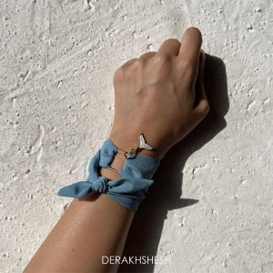 دستبند/پابند پارچه‌ای درخشش | JCHK-15331