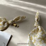 گردنبند پارچه‌ای درخشش | JCHK-15332