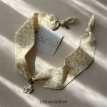 گردنبند پارچه‌ای درخشش | JCHK-15332