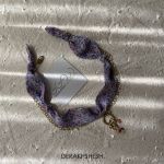 گردنبند پارچه‌ای درخشش | JCHK-15558