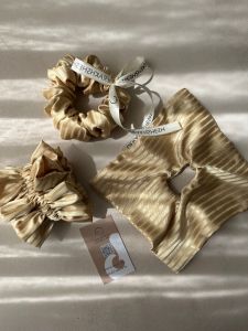 💛کش مو پارچه‌ای درخشش | JCHK-15664