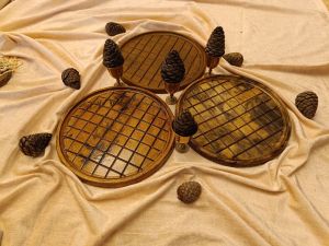 سینی سنگی شطرنجی | JCHK-14764