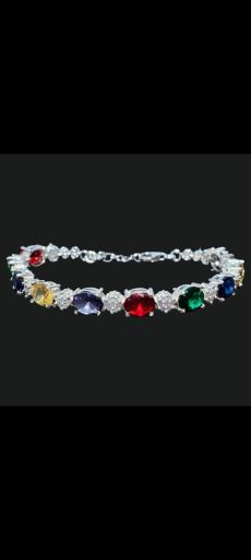 دستبند نقره زنانه مدل 30600 | JCHK-14786
