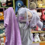 عروسک پتو بالشتی استیج خوابیده | JCHK-15097