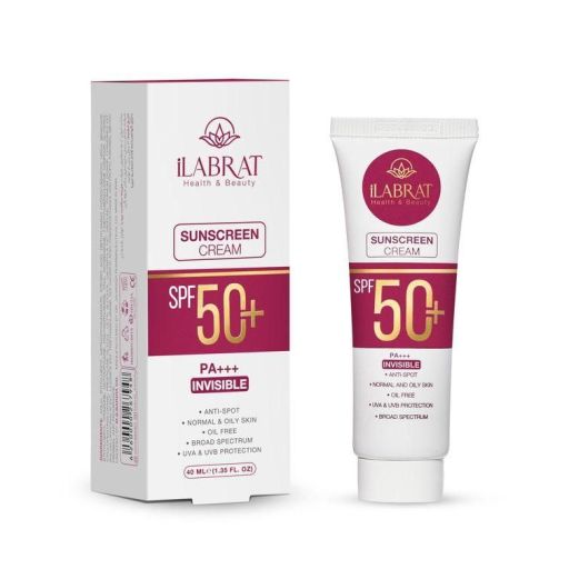 کرم ضدآفتاب ضدلک بی رنگ ایلابرت +SPF50 | JCHK-15606