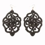 گوشواره دست ساز قلاب بافی - Gosh - 001 | JCHK-14909