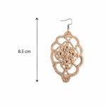 گوشواره دست ساز قلاب بافی - Gosh - 001 | JCHK-14909