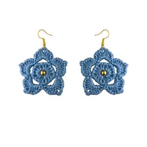 گوشواره دست ساز قلاب بافی - Gosh - 002 | JCHK-14910