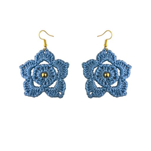 گوشواره دست ساز قلاب بافی - Gosh - 002 | JCHK-14910