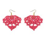 گوشواره دست ساز قلاب بافی - Gosh - 003 | JCHK-14911