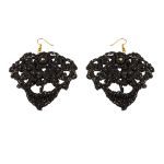 گوشواره دست ساز قلاب بافی - Gosh - 003 | JCHK-14911