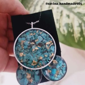 ست گردنبند و گوشواره | JCHK-15608