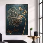 تابلو قاصدک و پروانه | JCHK-14956