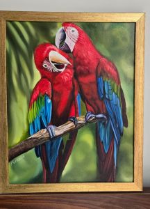 تابلو طوطی جنگل | JCHK-14961