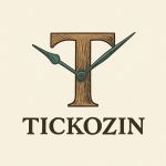 تیکوزین (ساعت دیواری چوب و رزین)