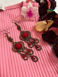 گوشواره آویز | JCHK-15014